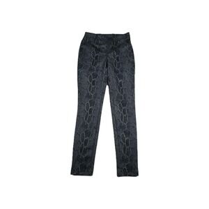 Tribal Brand‎ Women's Size Small Snakeskin Legging Pants Gray